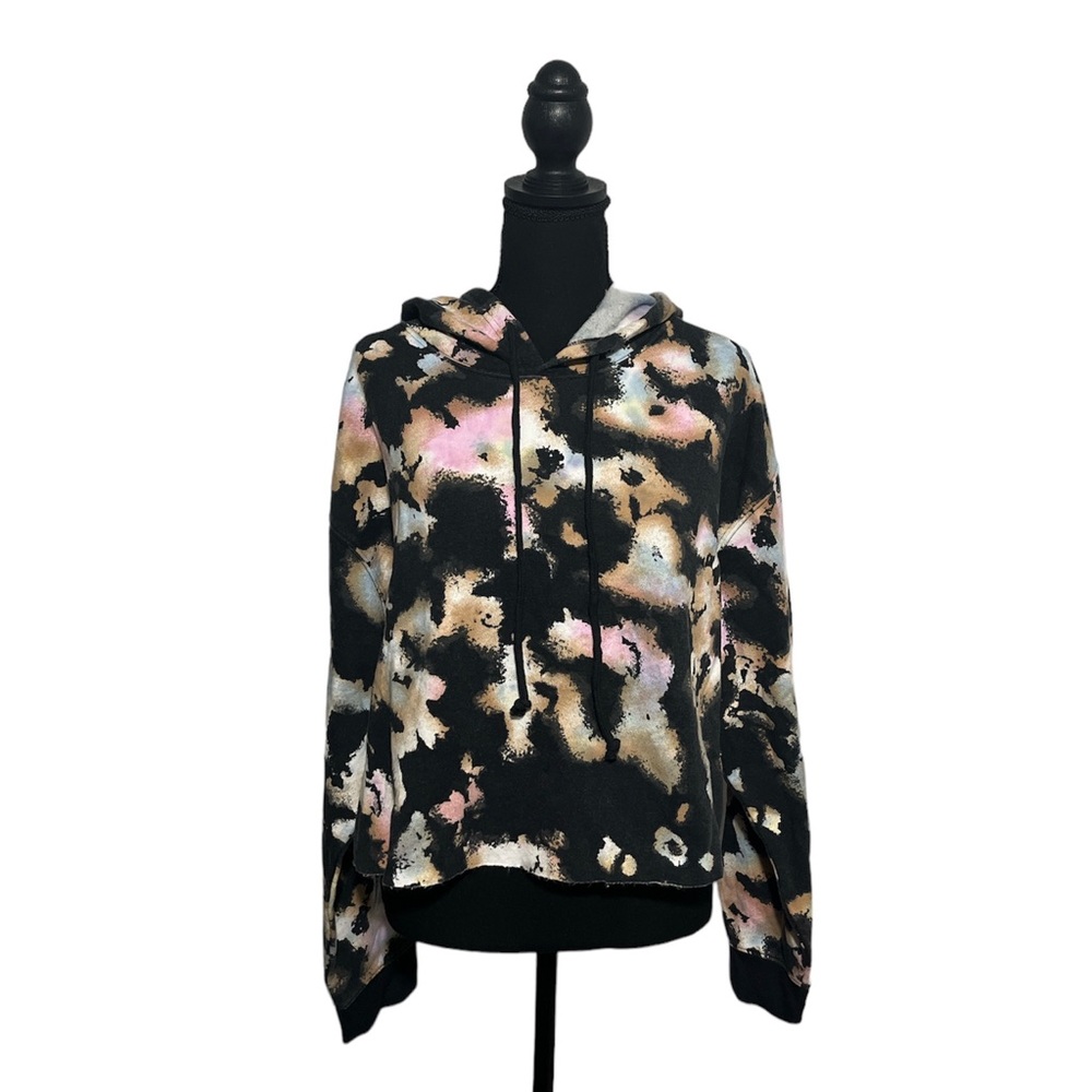 Wild Fable Tie Dye Cropped Hoodie 1X